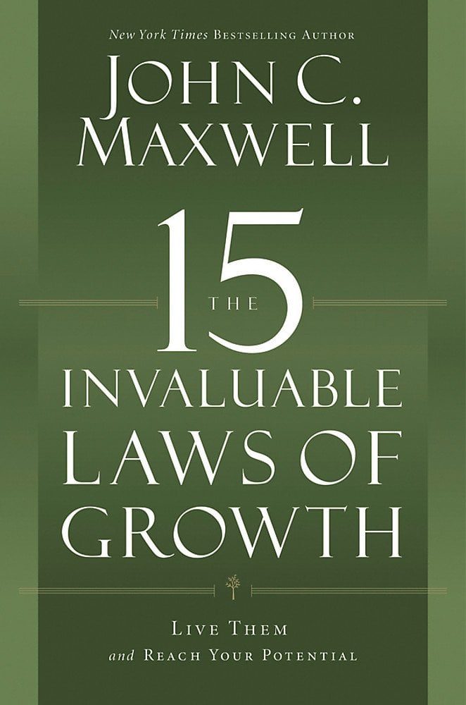 The invaluable laws of growth is a book about how personal growth changes your life.