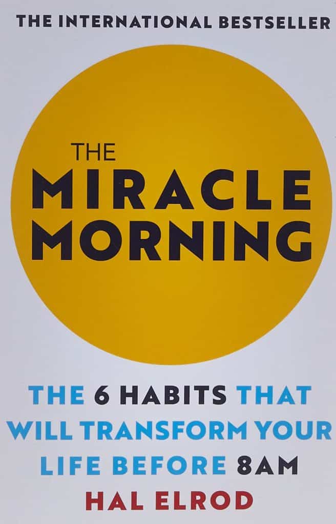 The miracle morning is a personal growth book about the good habits that lead to personal growth.