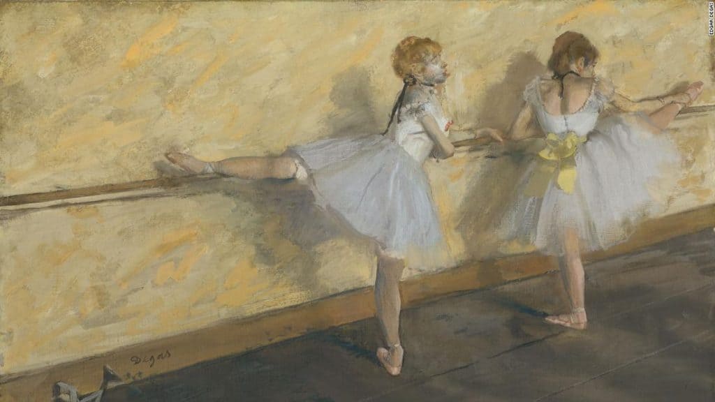 Edgar Degas’ paintings of dancers calmed his anxiety and OCD symptoms.