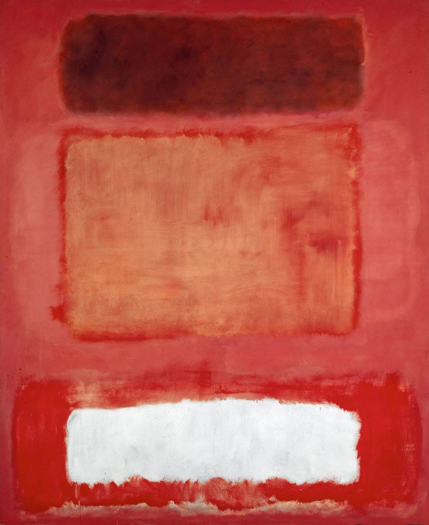 An example of Mark Rothko’s vibrant colors he used in his paintings which helped him deal with anxiety