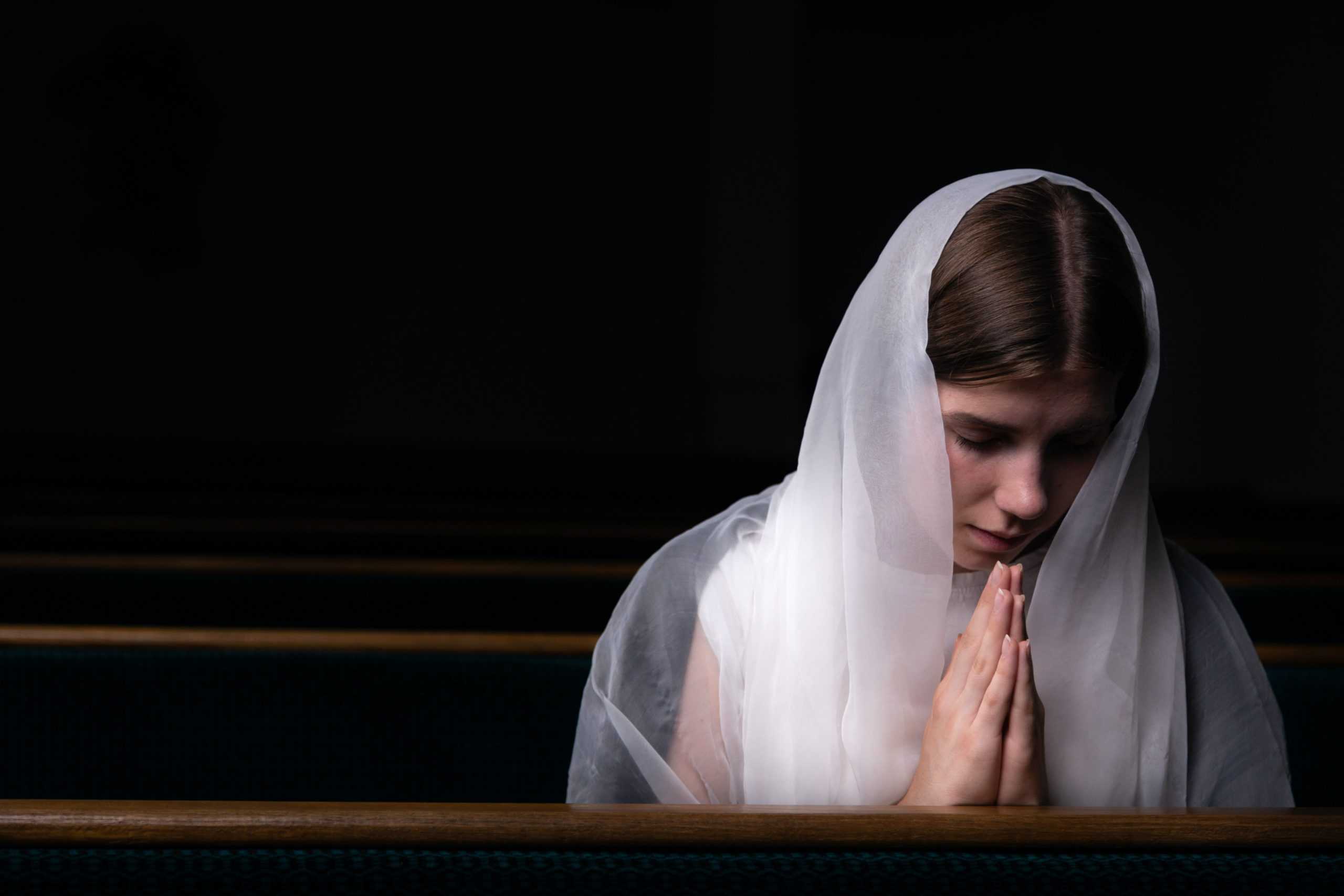Woman experiencing Religious ocd